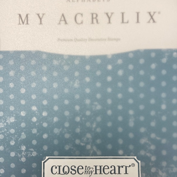 Close to my Heart Acrylic Stamp Set with Key to My Heart/Captured Memories Theme - Picture 4 of 13